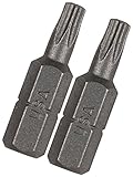 Vermont American 15404 Type Torx Size TX15 with 1-Inch Length Extra Hard Screwdriver Bit, 2 Pieces P