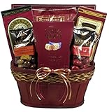Gift Basket Drop Shipping GoEl Gourmet Elegance, Valentines Day Gift Basket - Burgundy