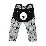 PER 子供服 ロングパンツ ズボン ハーレムパンツ 動きやすい　キッズ ベビー　ユニセックス　女の子　男の子 可愛い　ウサギ　クマ　綿