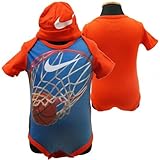 【アメリカ買付商品】NIKE ナイキ ベビー 半袖ボディスーツ & 帽子セット-6/9ヶ月