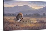 アレンJimmersonプレミアムシックラップキャンバス壁アート印刷題名How Great Is Our God 48" x 32" 2338327_24_48x32_none