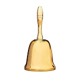 ハンドベル 呼び鈴 卓上ベル クリスマスハンドベル シルバー ゴールド 手振りベル 呼び出しベル サンタクロースのハンドベル レストラン お店 飲食店 くじ引き 抽選 祭り用品 (C)