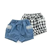 Biquette Club(ビケットクラブ) ショートパンツ (80～130cm) キムラタンの子供服 (10273-171a) ブルー 110