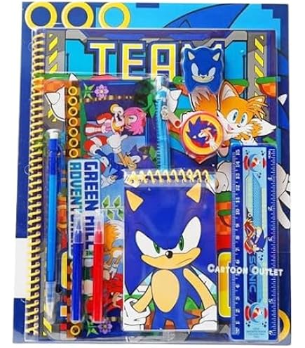 Amazon.co.jp: ソニック・ザ・ヘッジホッグ 学校用品 男の子用 ノート
