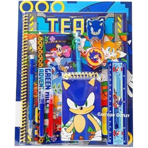 Amazon.co.jp: ソニック・ザ・ヘッジホッグ 鉛筆ケース 文房具付き