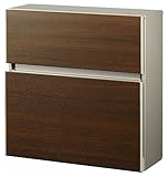 YKKap 壁付けポスト T10型 木目調タイプ ショコラウォールナット（Z9）