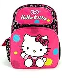 Hello Kitty - Large 16" Full-size Backpack - Color Splash [並行輸入品]