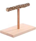 Amazon | 鳥止まり木テーブルスタンド 、小鳥のT型ローパーチ