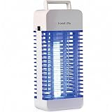 フィフティ フォレストライフ 電撃殺虫器 電撃くん 虫受け皿付 MUSI-1