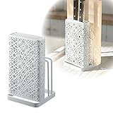 包丁まな板スタンド/カッティングボード＆ナイフスタンド キリエ ホワイト 06759