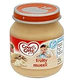 Cow & Gate Fruity Muesli from 6m Onwards 125g (Pack of 2) - 6メートル以降の125グラムから牛＆ゲートフルーティーミューズリー (Cow &