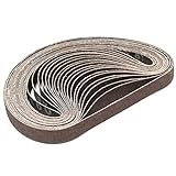 Generic 20pcs 457x13mm 60 Grit Zirconia Abrasive Sanding Belts for Wood Grinding Work