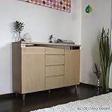 ES 幅120cm 電話台 ファックス台 北欧 TEL台 FAX台 国産 日本製 木製 リビングボード モデム ルーター収納 可能 カラー ナチュラル NA grove fax 台 おしゃれ オフィス