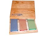 DMT W6EFC Three 6-Inch Diamond Whetstone Models in Hard Wood Box by DMT [並行輸入品]