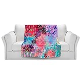 ブランケットウルトラソフトFuzzy 4サイズ！DIANOCHEデザインからby Carrie SchmittホームDecor Unique Designer芸術的スタイリッシュな寝室アイデアCouc