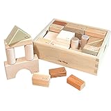 自然に触れて遊ぶ グッドトイ選定商品 オークヴィレッジ 木のおもちゃ 寄木の積み木