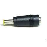 DCプラグ変換アダプタ　5.5mm/2.1mm ⇒ 5.5mm/3.3mm センターピン　極性統一プラグ#4 （5.5 / 2.1 /　3.3 / センターピン）