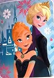 Disney Frozen Elsa and Anna Fleece Throw (40" x 50") [並行輸入品]