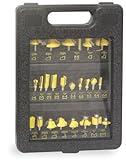 Buffalo Tools RBSET24 24-Piece Carbide Tip Router Bit Set by Buffalo Tools