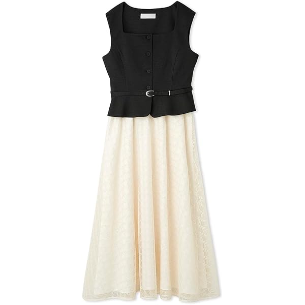 Amazon.co.jp: [セルフォード] ペプラムショートジレ CWFV254002