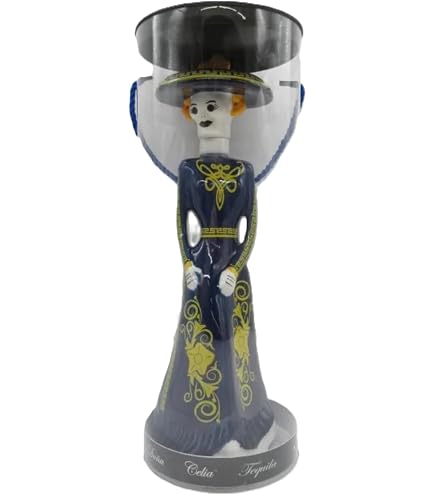 Amazon.co.jp: ドーニャ・セリア アネホ (ブラック) 装飾ガイコツ陶器