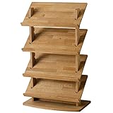 ライフスタイリングショップ マガジンラック 木製 ウィスキー樽 樽材 可動棚 天然木 TR-055