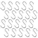 Kicode 20 PCS ミニ 修整S ハンギングフックキッチンルーム服帽子バッグ家庭用ホームエッセンシャルハンドル