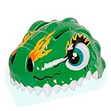 「LPATTERN」子供用ヘルメット　安全帽子　自転車　バイク　スキー　可愛い　人気　恐龍　ダイナソー　六つ色　スポーツに向け幅広く使える　グリーン