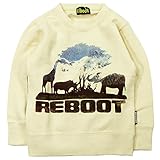 《秋冬春対応》 Reboot(リブート) 裏毛サファリPtトレーナー 110cm /Iv NO.AH-1691606