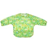 iplay アイプレイ スタイ 長袖スモッグ ビブ エプロン iplay Easy-wear Long Sleeve Bib (サイズ：2T-4T、カラー：Green Garden ) [並行輸入品]