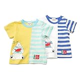 mother goose (マザーグース ) 半袖Ｔシャツ (80～130cm) キムラタンの子供服 (11734-172) イエロー 90