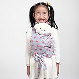 Baby Doll Carrier Mei Tai Sling Toy For Kids Children Toddler Front Back,Mini Carrier Birthday Chris