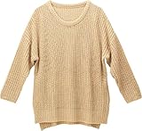 アビックス アルゴヴィア シンプルニットチュニック M-L ベージュ ニット 346110