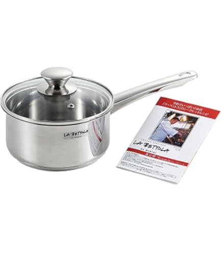 Amazon｜落合 務 IH200V対応 ステンレス片手鍋 16cm LB-171｜パスタ鍋