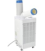 Amazon.co.jp: 広電 スポットクーラー 業務用 冷風・排熱ダクト付 省