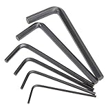SIKIWIND 六角棒レンチ エレキギター ベース用 1.5mm/2.0mm/2.5mm/3.0mm/4.0mm/5.0mm 6pcsセット