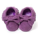 (プタス) Putars 赤ちゃん 靴 スリッポン スエード フリンジ ファーストシューズ 蝶結び やわらかい 歩行練習 履きやすい 履き心地いい 女の子 男の子 軽量 滑り止め 春 夏 出産お祝いプ
