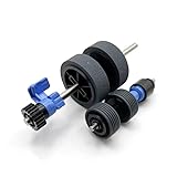 ROUKI 交換ローラーキット DS53RKIT11 for EPSON(エプソン) DS-530 DS-570W DS-575 DS-770 DS-780N DS-870 DS-970 ES-400 ES-500W ES-575W FF-680W スキャナー用ローラーキット