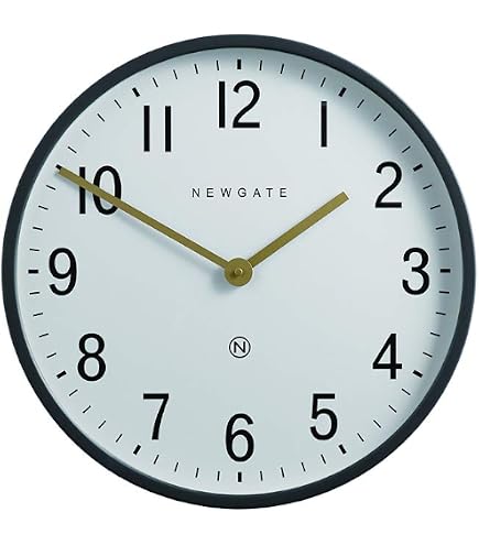 Amazon.co.jp: NEWGATE® ナンバースリーエコー壁掛け時計 | モダンな