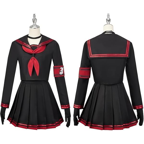 コスプレ　セーラー服一式 Amazon.co.jp: [AwwwCos] イチカ セーラー服 長袖 7点セット 仲