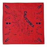 MAPTOTE バンダナ California red