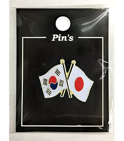 Amazon | TOSPA ピンバッジ2ヶ国友好日本国旗・台湾国旗 約20×20mm