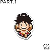 ピクセルワンピース ステッカー コラソン Opx023s One Piece ドット絵 グッズ ミニ アニメ 萌えグッズ ホビー