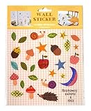 丸和貿易 ウォールステッカー ミニ グルグルリーフ