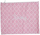 Caught Ya Lookin' Stinky Bag, Quatrefoil/Pink/White