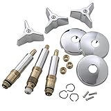 Brasscraft Mfg sk0013 Colonyタブとシャワー蛇口再構築キットfor American Standard洗面、クロム