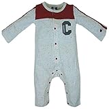 Champion(チャンピオン) カバーオール ベビー ワンポイント 長袖 綿100% 前開き フェルトワッペン fo-cb2000 80cm No.34