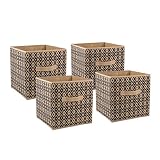 DII Foldable Fabric Storage Containers for Nurseries, Offices, Closets, Home Dﾃｩcor, Cube Organizers