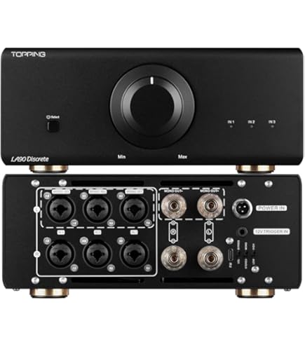 Amazon.co.jp: TOPPING B200 モノラル ピュア パワーアンプ (シルバー