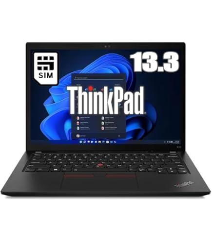 美品 ThinkPad X13 Gen3 12世代 Core i5 16GB SSD256GB WUXGA 